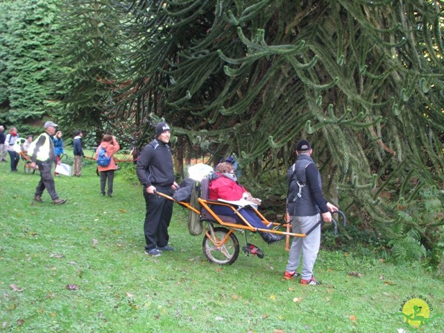 randonnée sportive avec joëlettes, Tervuren, 2012